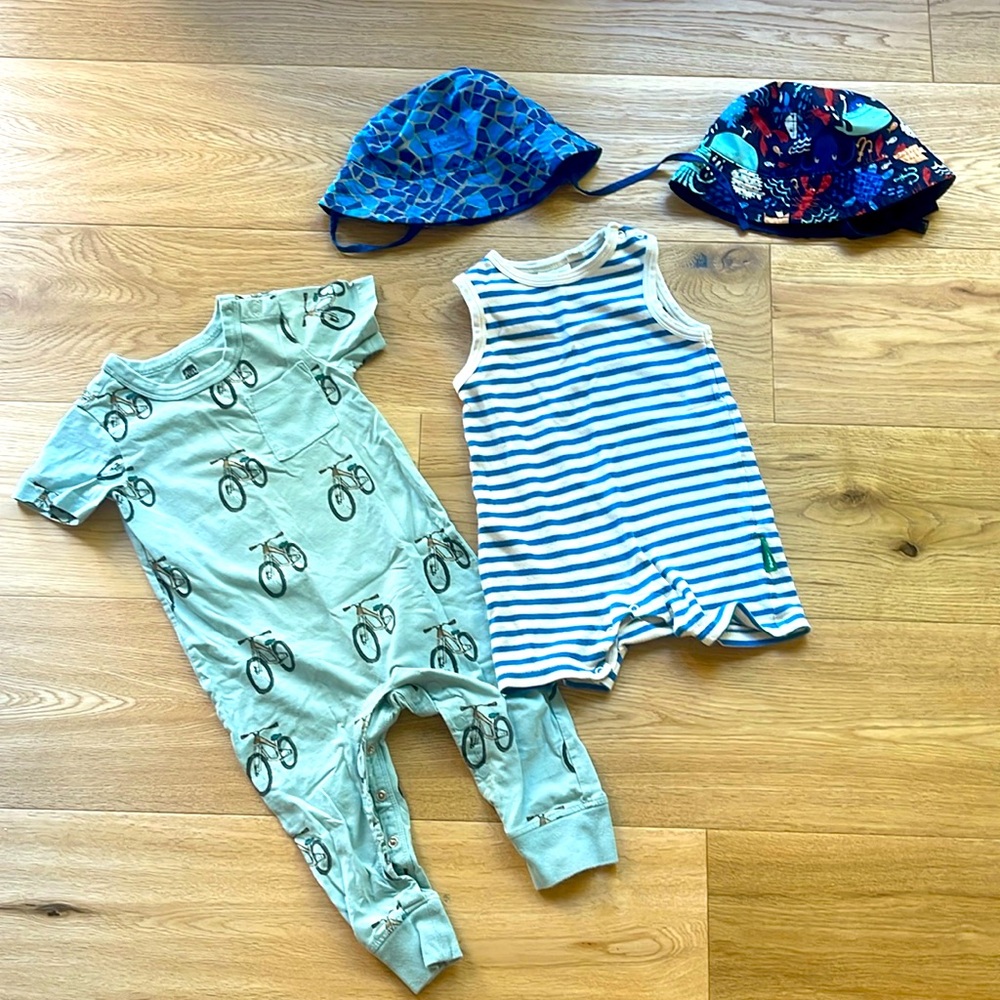Summer Bundle - Parade and Tea onesies